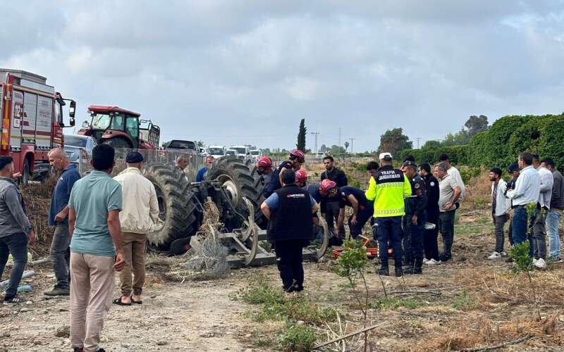 Traktörün Altında Kalan Sürücü Kurtarılamadı
