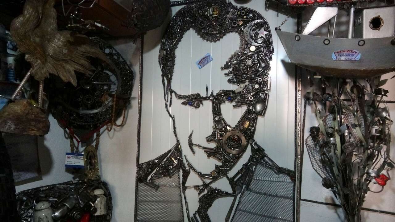 Muğla’da Hurda Demirler Sanat Eserine Dönüşüyor