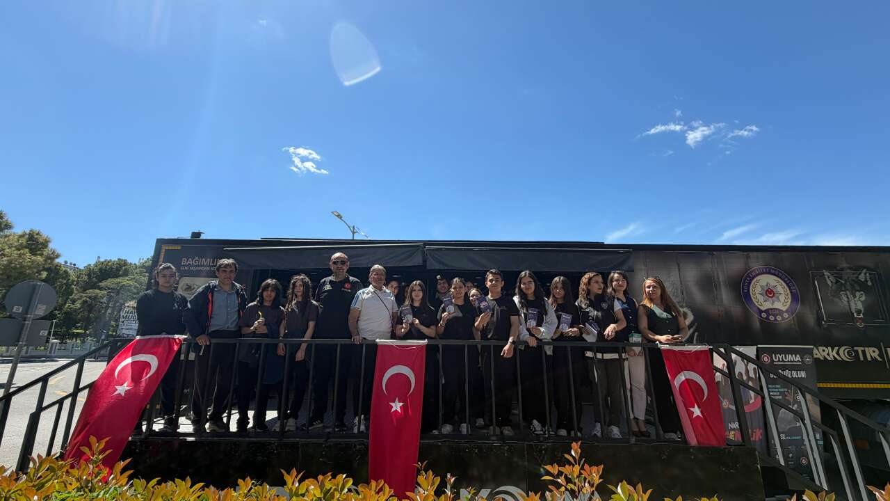 NARKO TIR Muğla’da Vatandaşları Bilgilendirdi