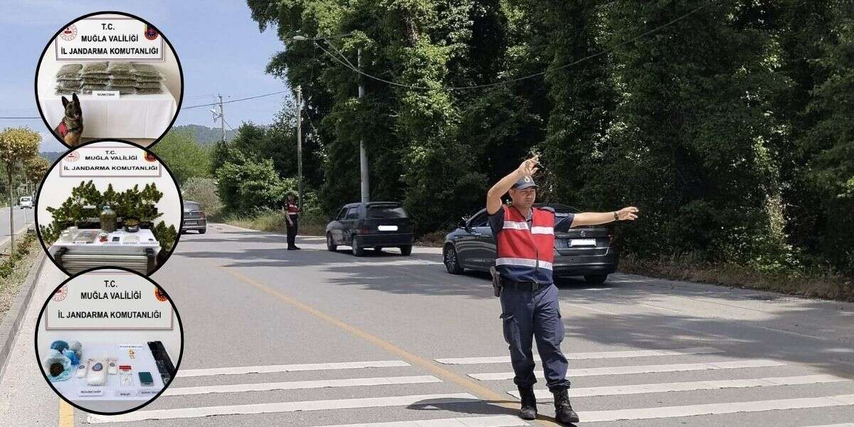 Muğla’da Jandarmadan Narkotik Operasyonları: 9 Şüpheli Tutuklandı
