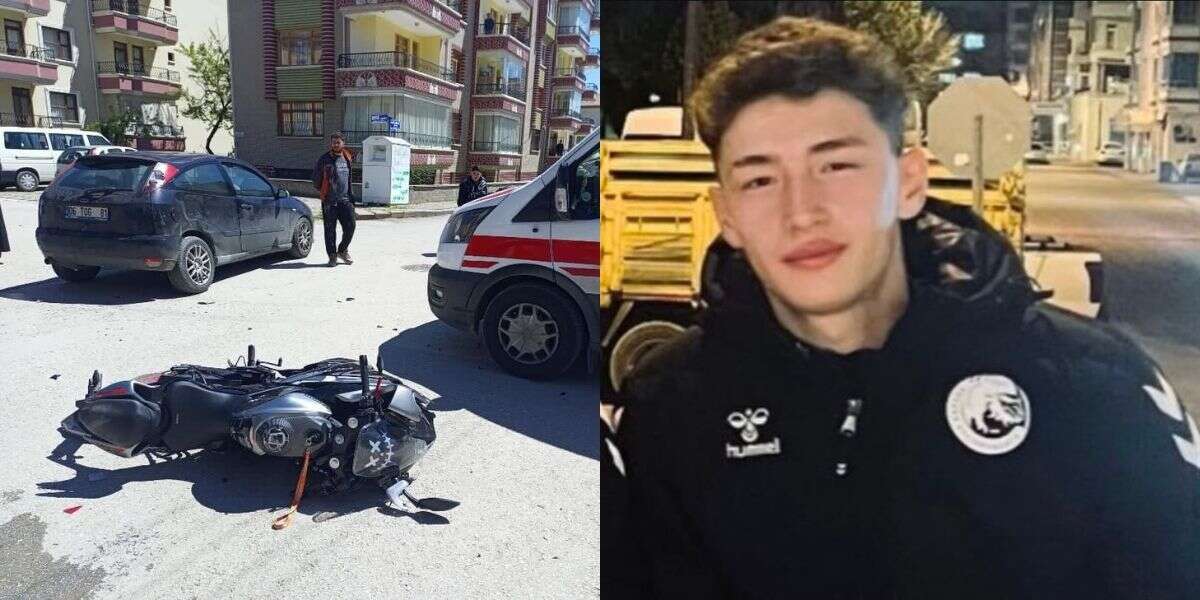 16 Yaşındaki Futbolcu Motosiklet Kazasında Hayatını Kaybetti