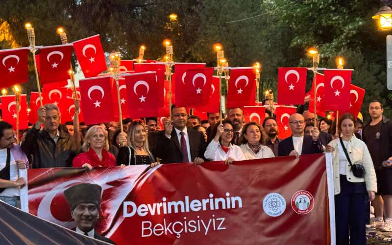 Menteşe’de 19 Mayıs Coşkusu Sokaklara Taştı