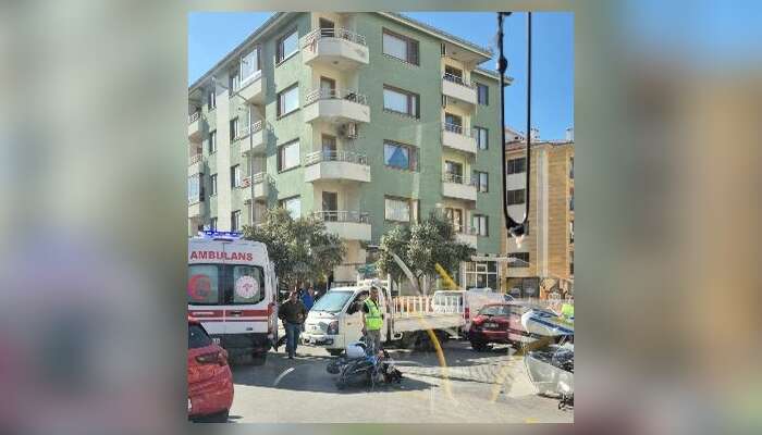 Menteşe’de  Motosiklet Kazası: Sürücü Yaralı