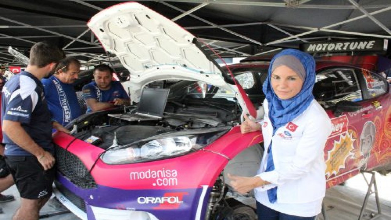 Rallinin tek kadın Türk pilotu