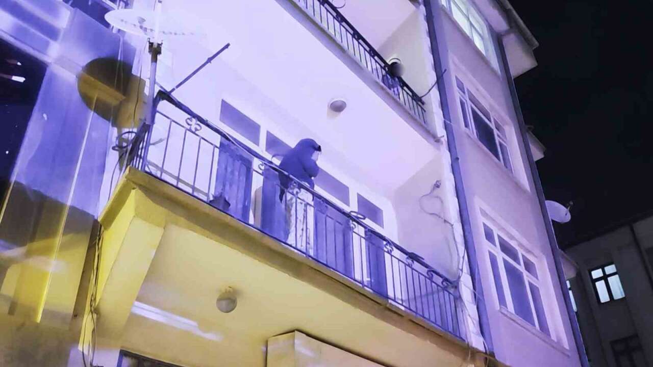 Evi Basan Eski Sevgilisinden Kaçmak İçin Balkondan Atladı