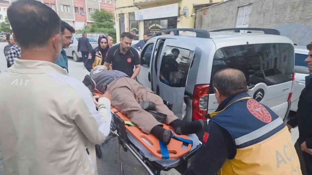 Beyin Kanaması Geçiren Sürücü Kaza Yaptı