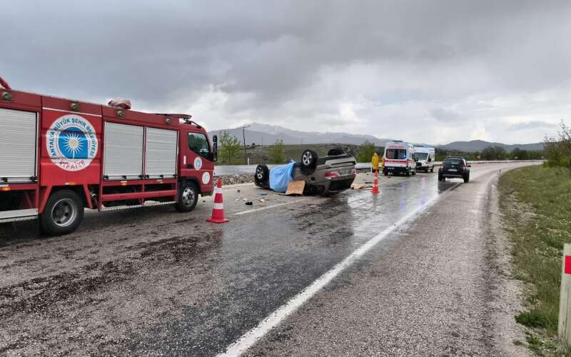 Fethiye'de Takla Atan BMW’de 2 Kişi Hayatını Kaybetti