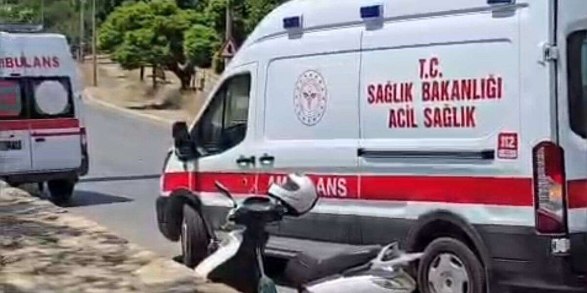 Muğla'da Motosiklet Kazası: Yolcu Hastanelik Oldu