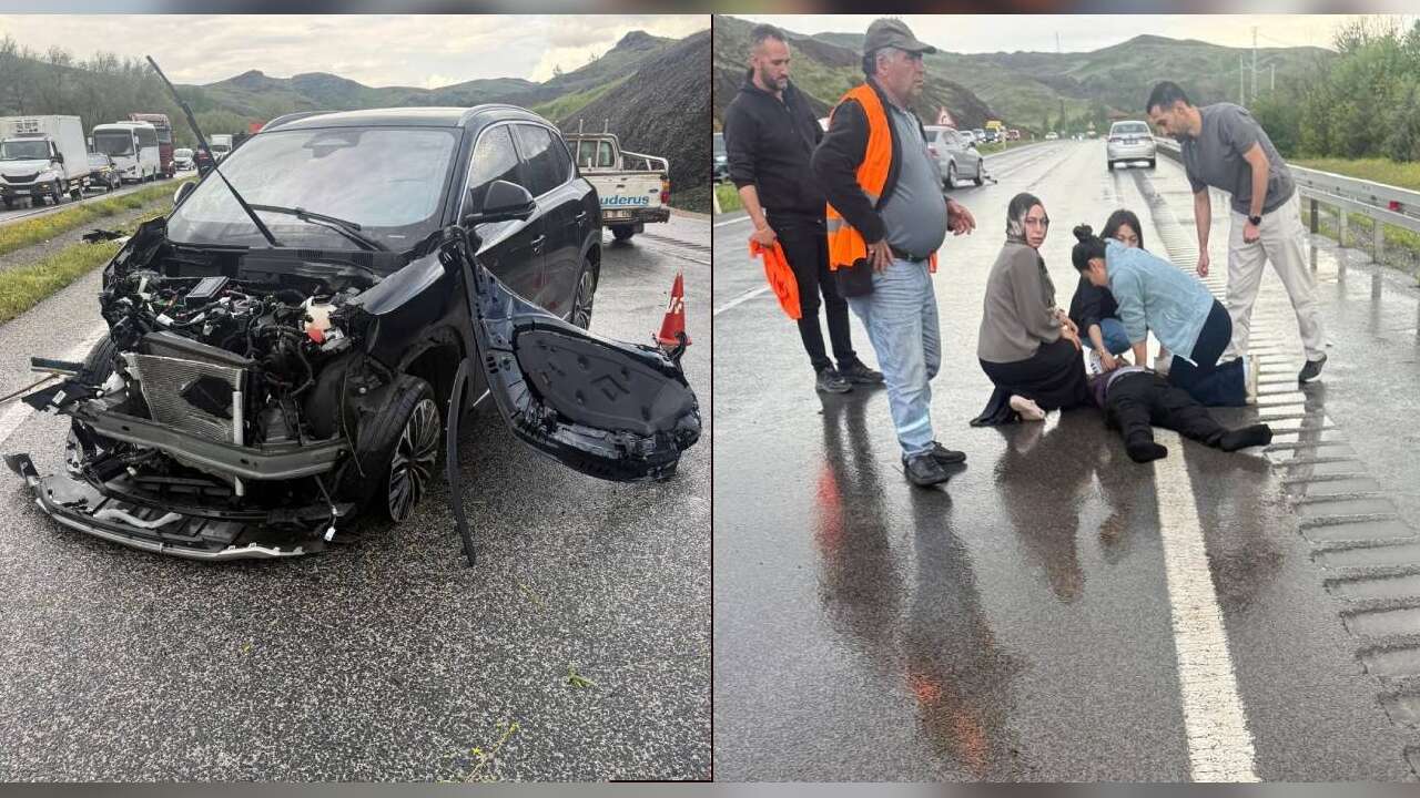 Kaza Yapanlara Yardım Etmek İsterken Otomobilin Çarptığı Yaya Hayatını Kaybetti