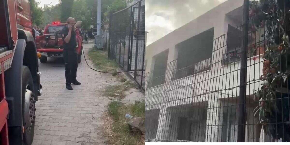 Muğla'da Buzdolabından Çıkan Yangın Korkuttu