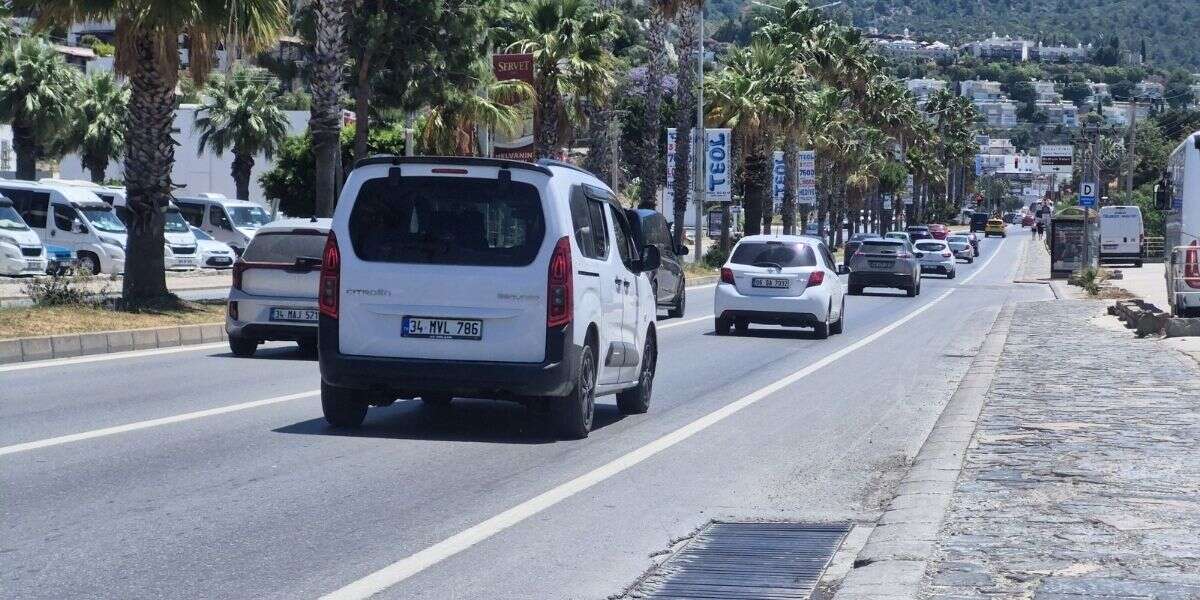 Bodrum'da 25 Binden Fazla Araç Çıkış Yaptı