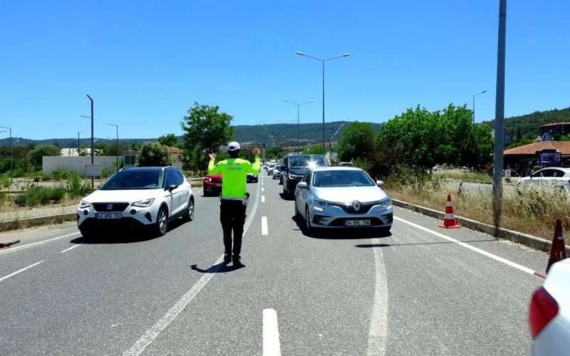Muğla’da Trafik Ekipleri Bayramda Göz Açtırmadı: Ceza Tutarı 57 Milyonu Geçti