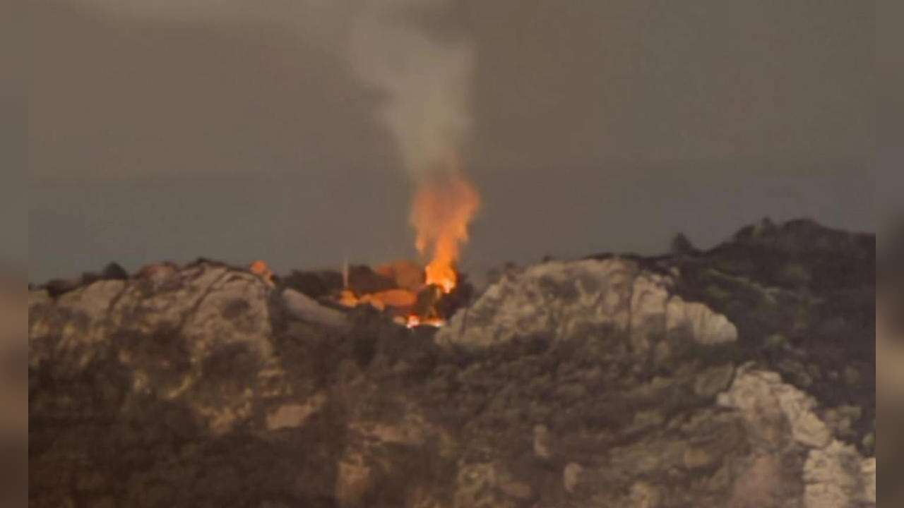 Muğla’da Korkutan Yangın Dumanlar Kilometrelerce Uzaklıktan Görüldü