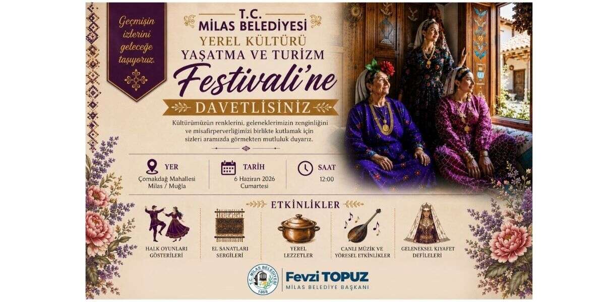 Milas’ta Kültür, Sanat ve Eğlence Çomakdağ’da Buluşuyor