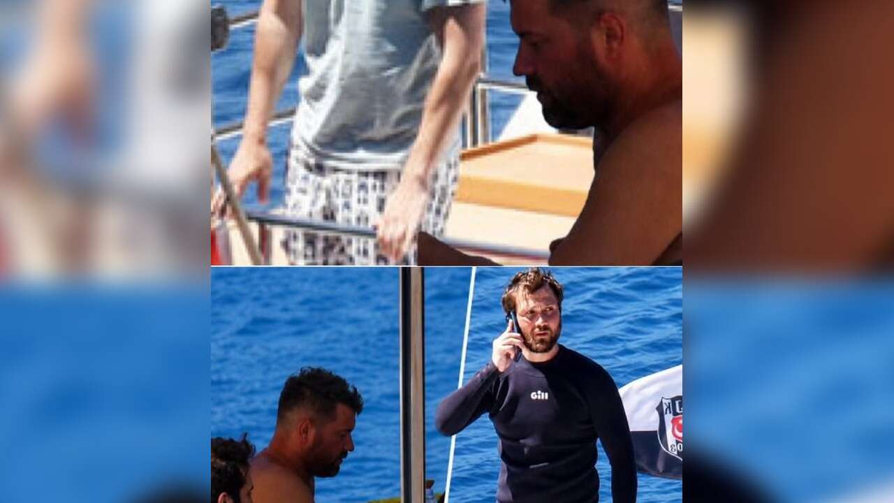 Göcek’te Sürpriz Buluşma Aras Bulut İynemli ve Engin Öztürk Mavi Turda
