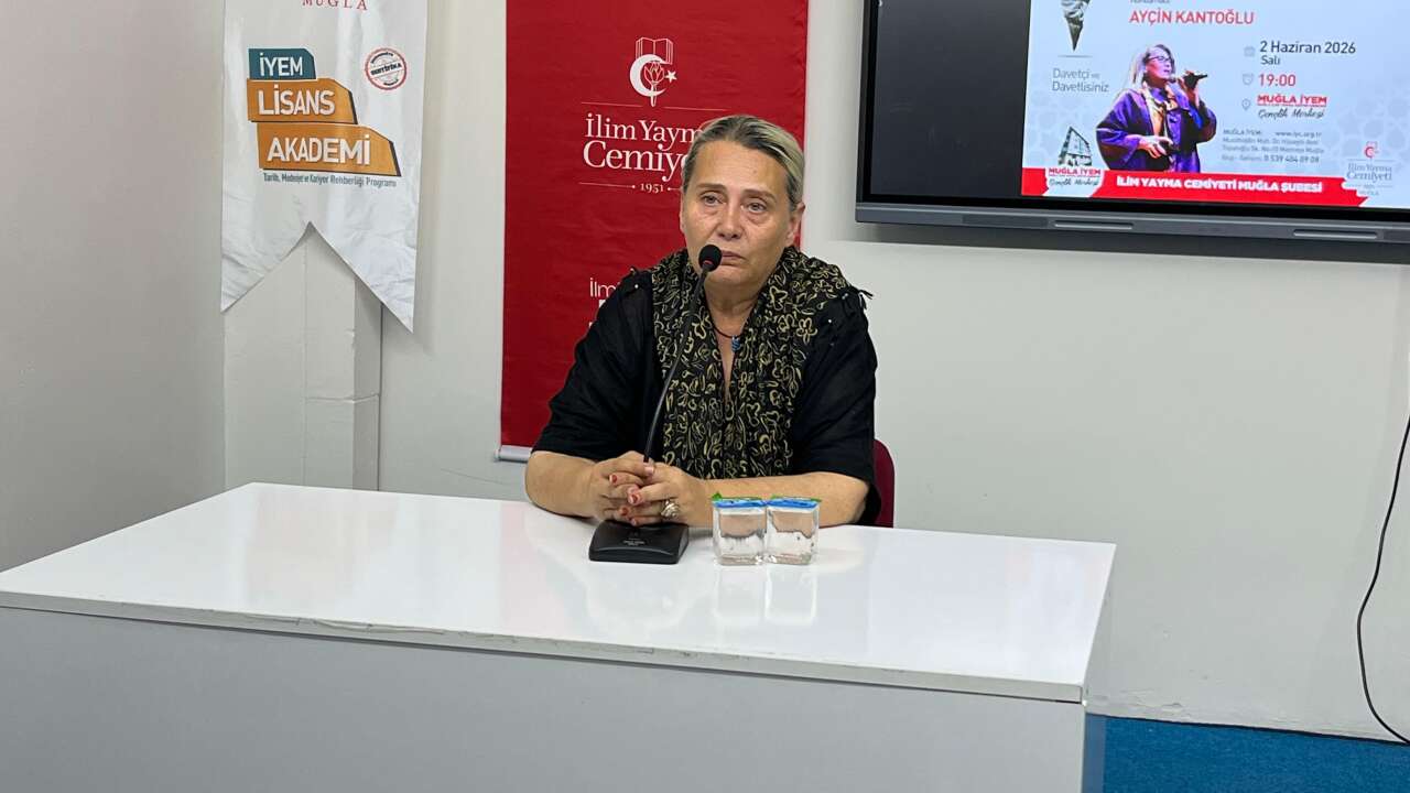 İlim Yayma Cemiyeti Muğla Şubesi'nden Filistin Konferansı