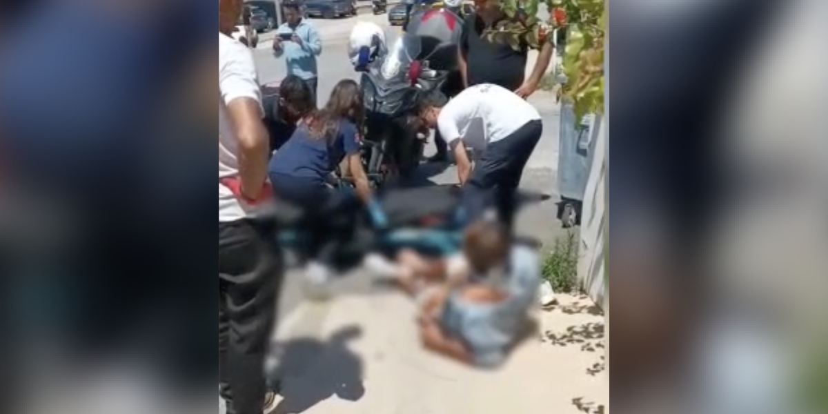 Muğla’da Trafik Kazası: Ani Fren Yapan Motosiklet Sürücüsü Yaralandı