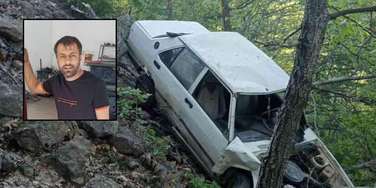 Araç Uçuruma Yuvarlandı: 42 Yaşındaki Metin Behram Yaşamını Yitirdi