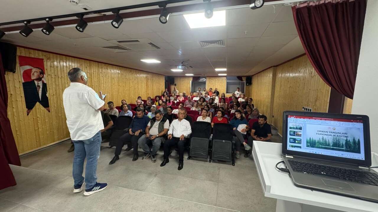 Ortaca’da Öğretmenler Orman Yangınlarına Karşı Bilgilendirildi