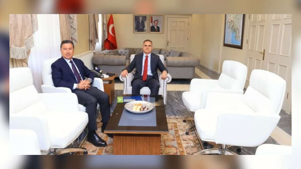 Başkan Ahmet Aras’tan Vali Akbıyık’a Ziyaret
