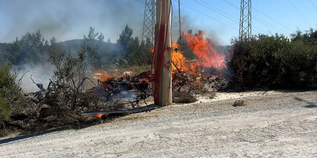 Muğla'da Hırsızlık Girişimi Yangınla Sonuçlandı