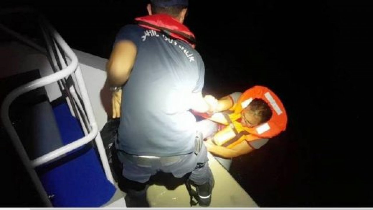 Tek başına Yunanistan’a kaçarken yakalandı