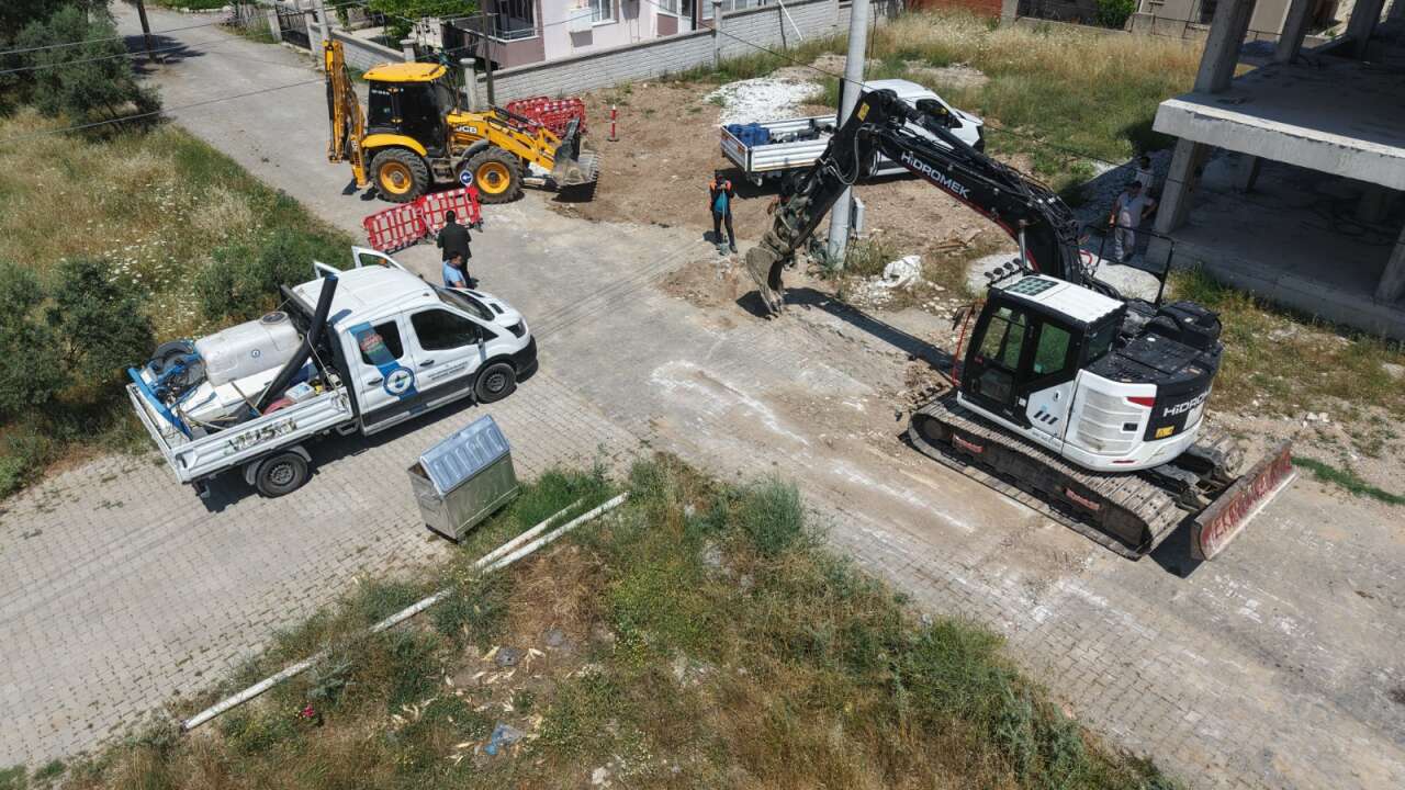 MUSKİ, Yatağan Yeni Mahalle’de Kanalizasyon Hattı Çalışmasına Başladı