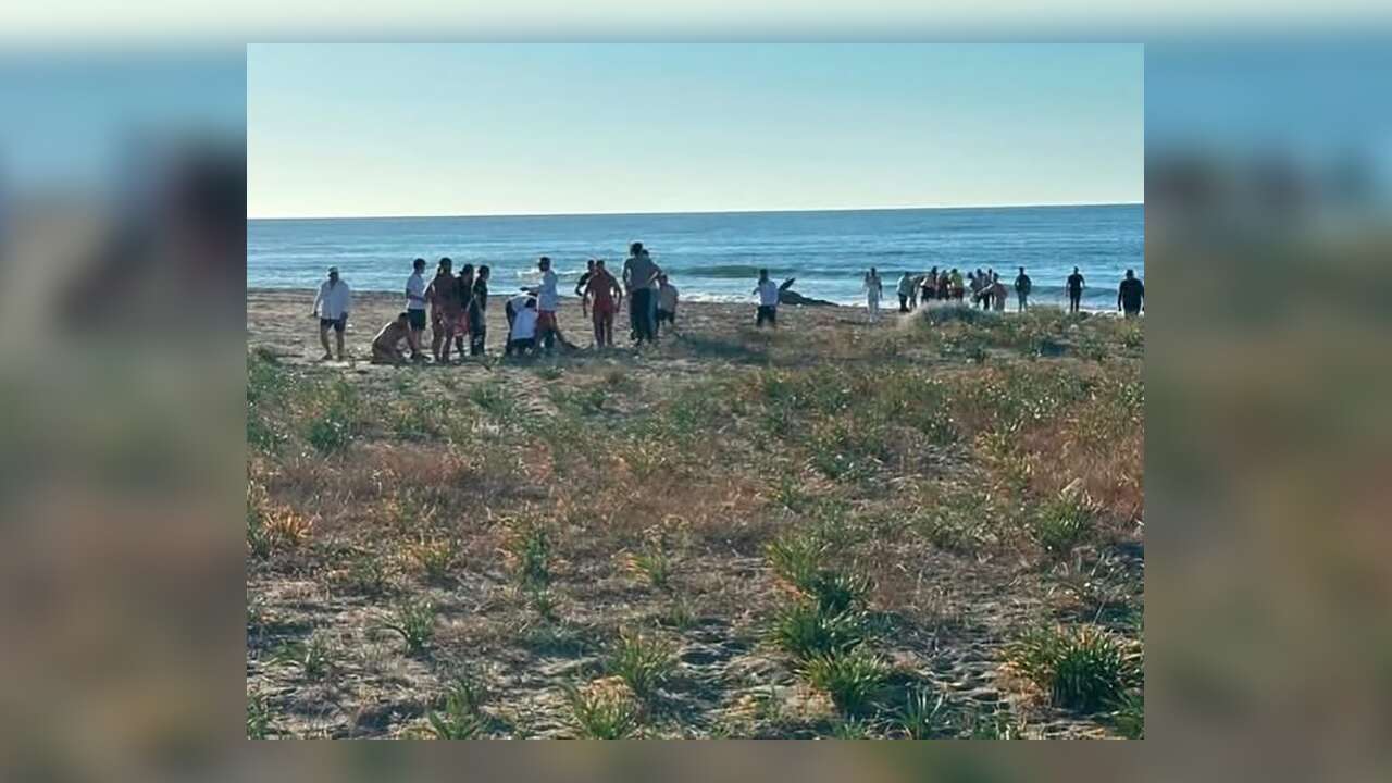 Denizde Akıntıya Kapılan Baba ve Kızı Hastaneye Kaldırıldı