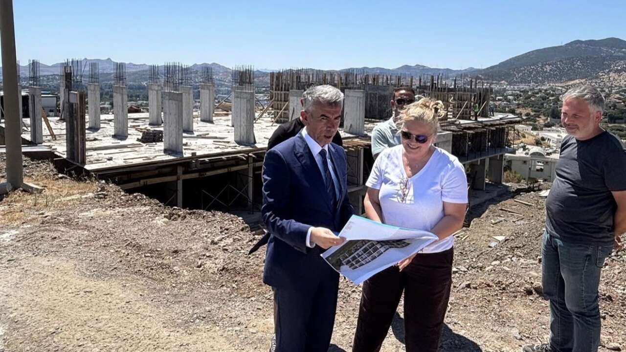 Bodrum’daki Huzurevi Projesinde Çalışmalar Sürüyor