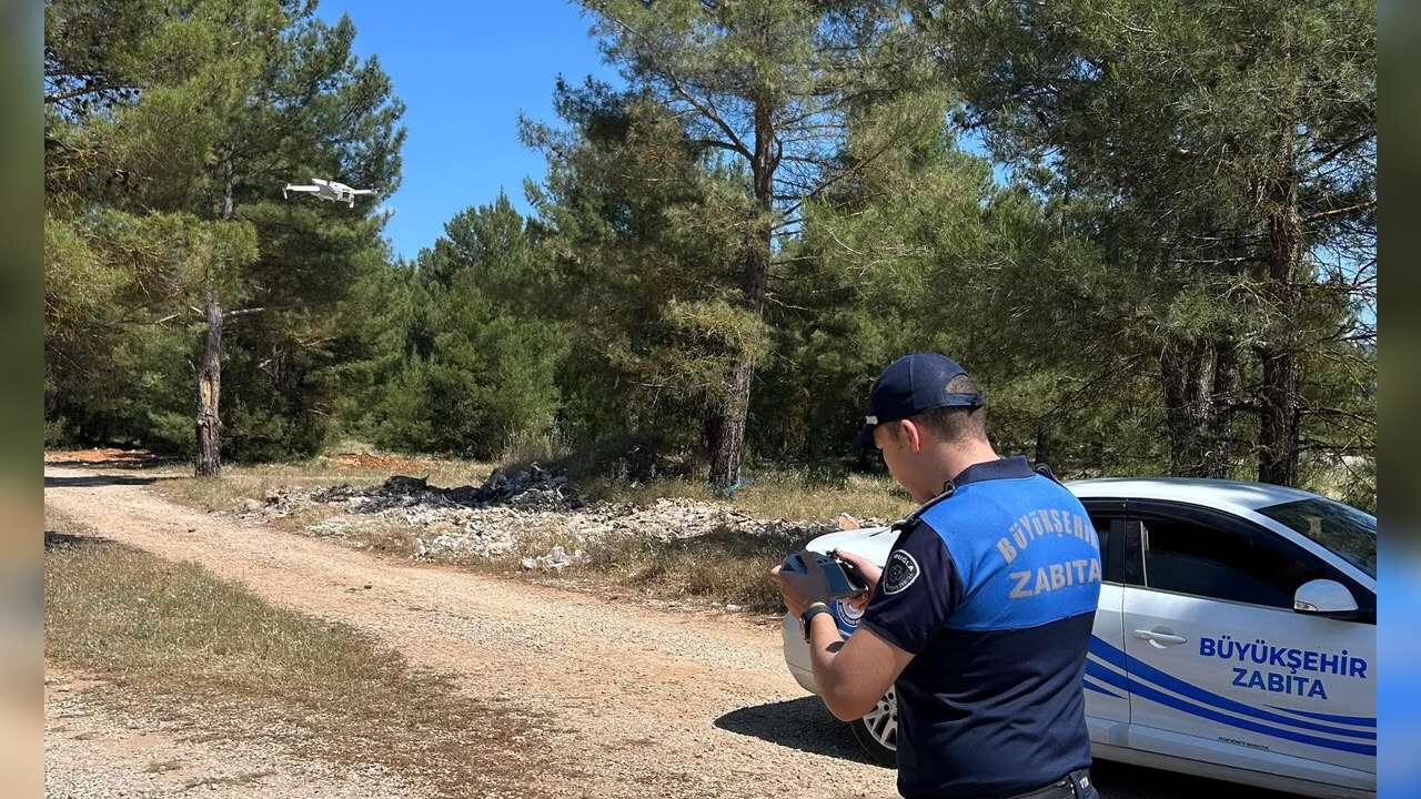 Muğla’da Kaçak Döküm Yapanlar Artık Havadan İzlenecek