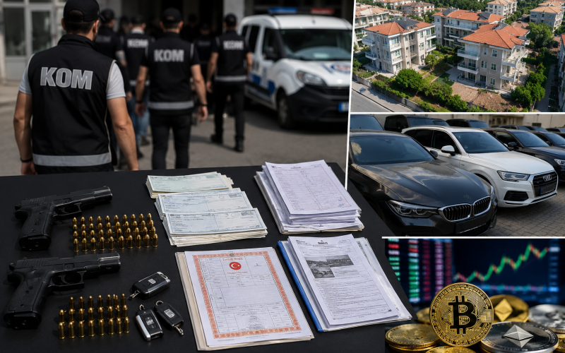 Muğla’da Dev Operasyon: 27 Araç ve 51 Gayrimenkule El Konuldu