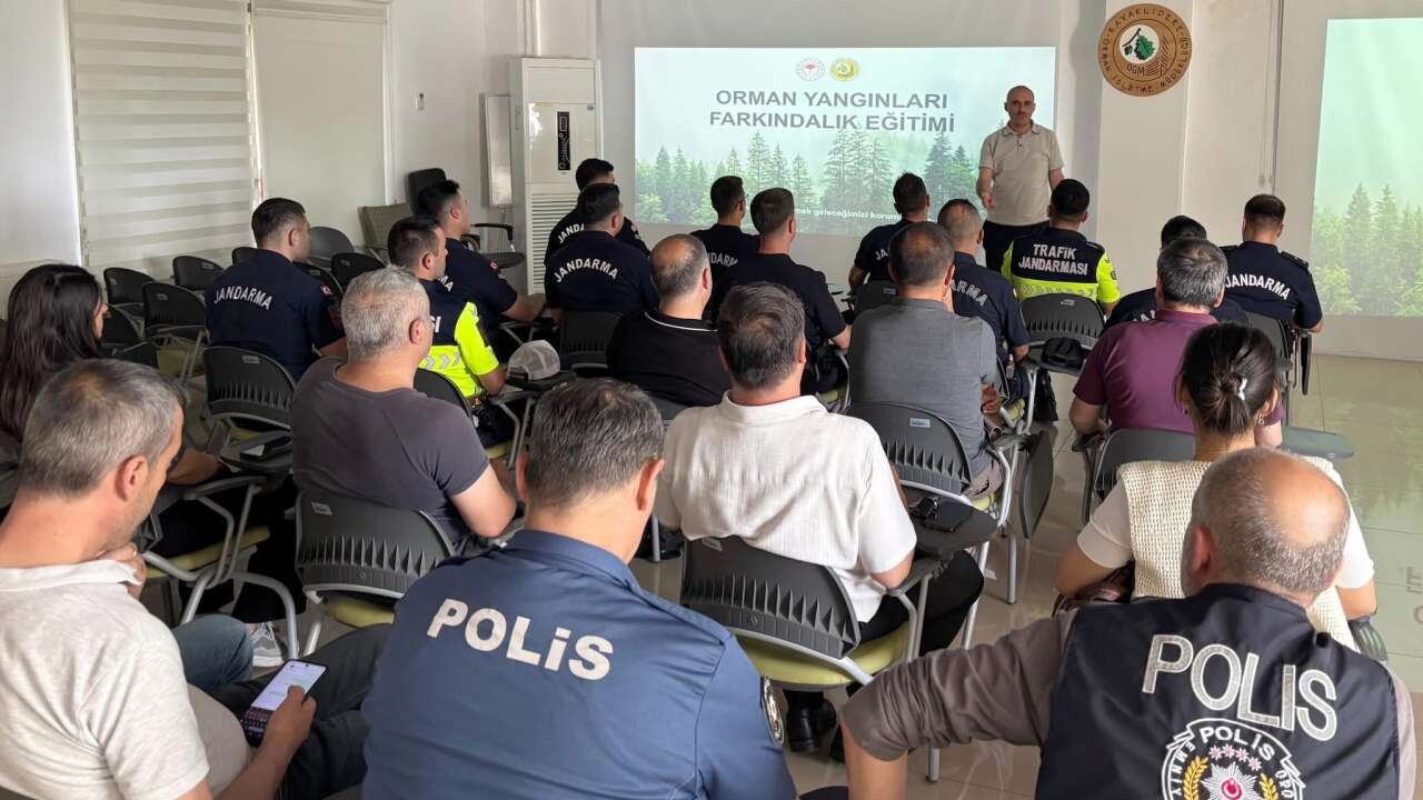 Kavaklıdere’de Orman Yangınlarına Karşı Kurumlar Arası Eğitim Seferberliği
