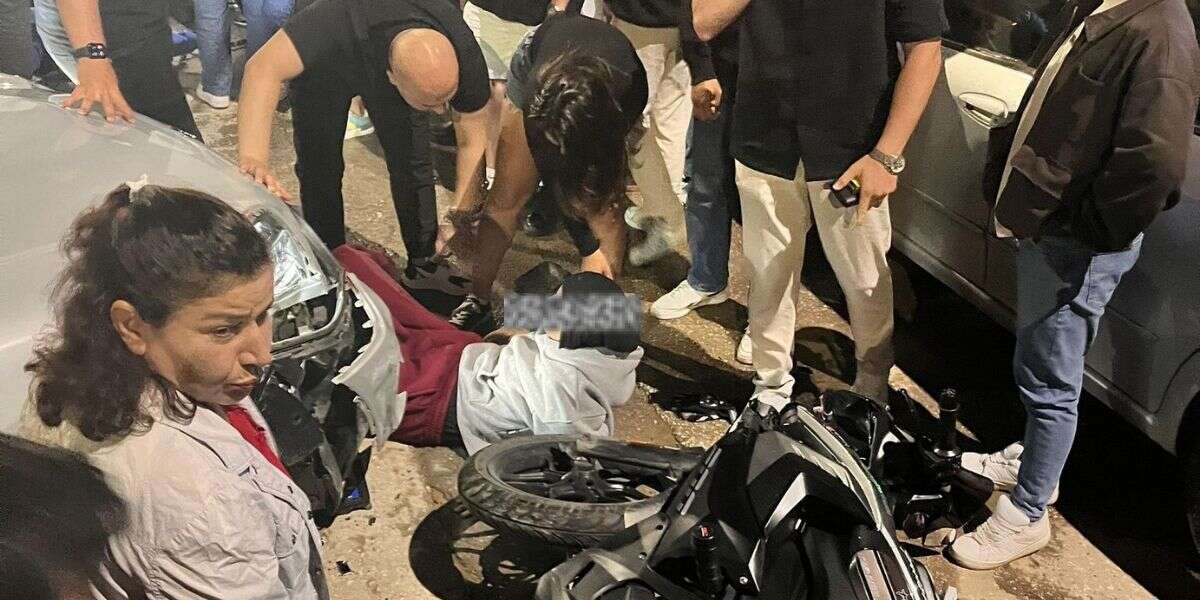 Menteşe ‘de Kaza: Otomobil ile Motosiklet Çarpıştı