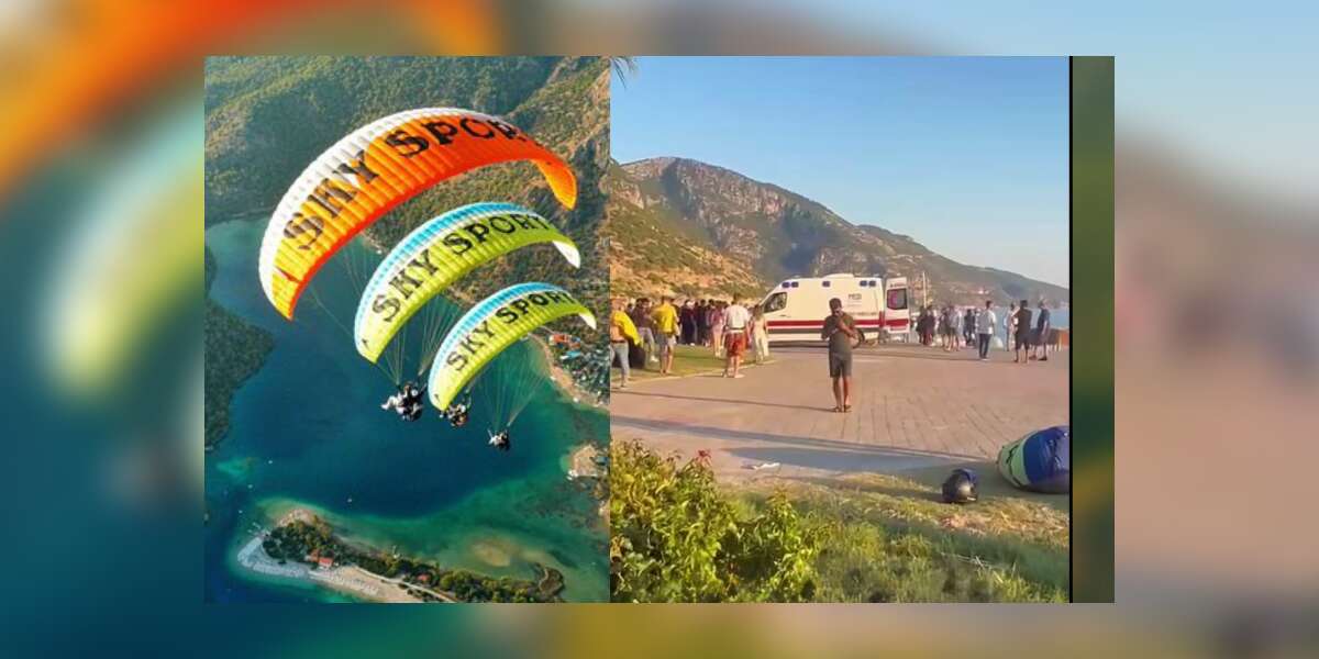 Muğla’da Paraşüt Kazası: İniş Alanındaki Yayaya Çarptı, Durumu Ağır