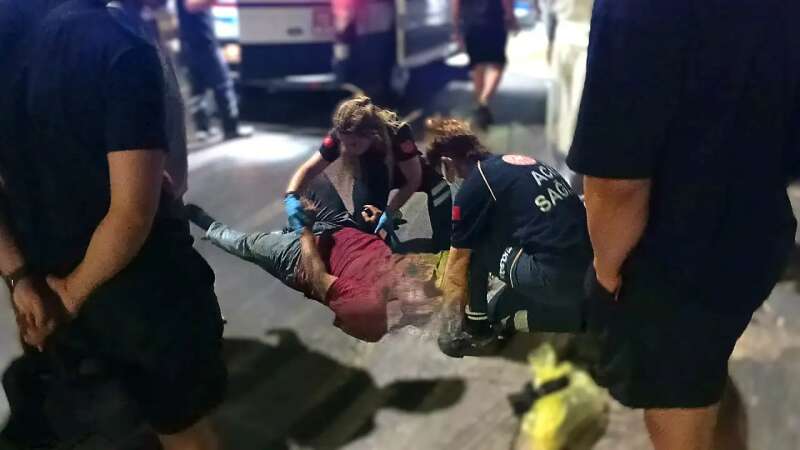Muğla'da İlginç Kaza: Domuz Sürüsüne Çarpan Motosiklet Sürücüsü Yaralandı