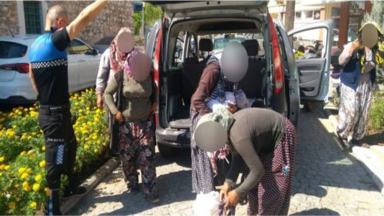 Milas’ta dilencilere operasyon