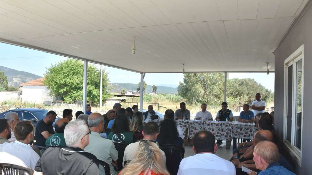 Muğla Tarım ve Orman Müdürlüğü Milaslı Balık Üreticileriyle Bir Araya Geldi
