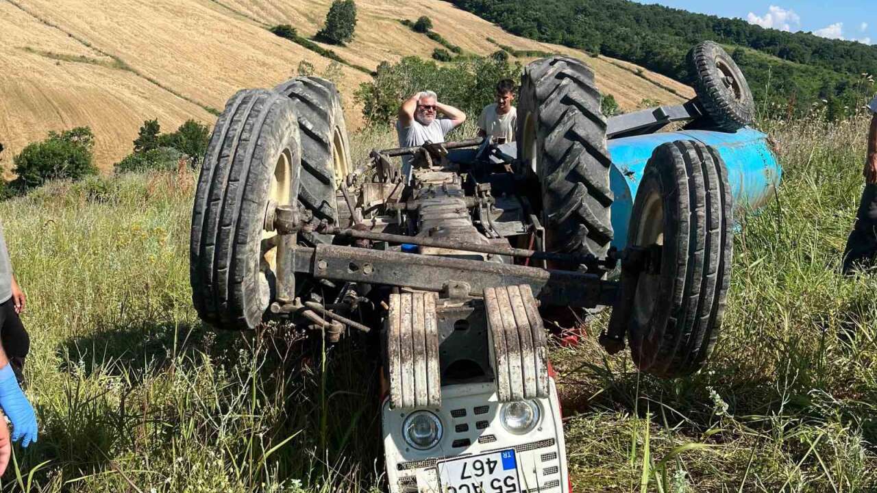 Traktör Devrildi: Sürücü Hayatını Kaybetti