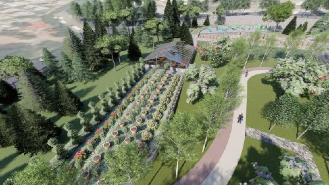 Bodrum’a modern park