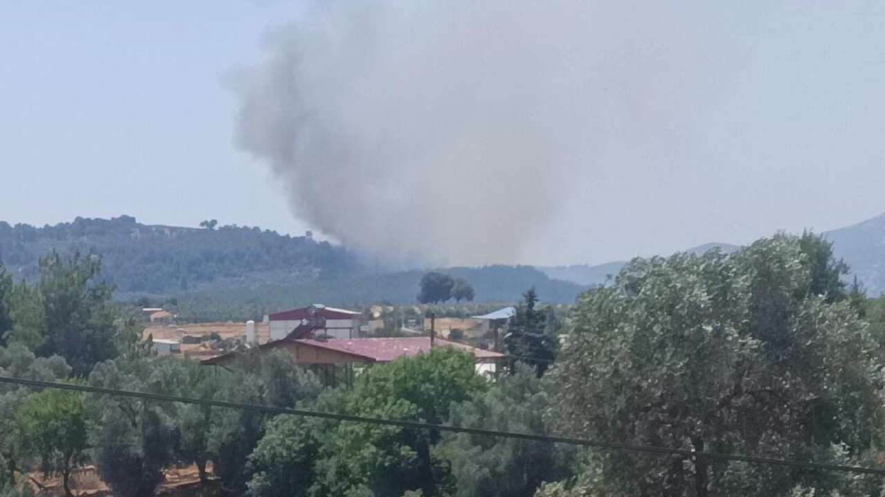 Seydikemer'de Orman Yangını, Alevlere Havadan ve Karadan Yoğun Müdahale