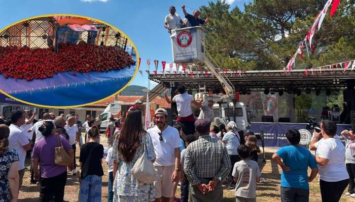 Yaraş Kiraz Festivali Yoğun Katılımla Başladı