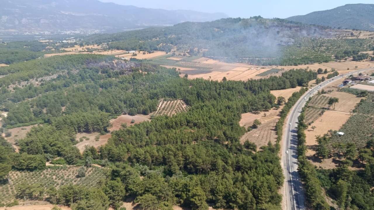 Muğla'da Orman Yangını Kontrol Altına Alındı