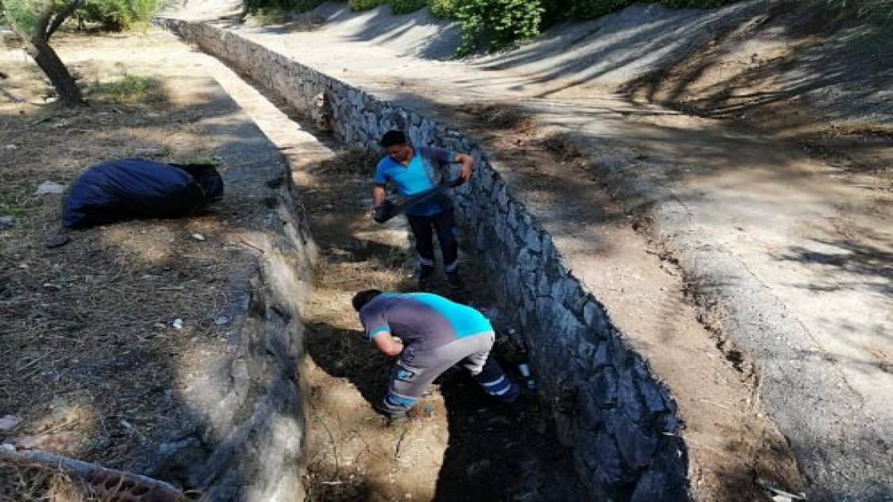 Dere yatakları temizlendi