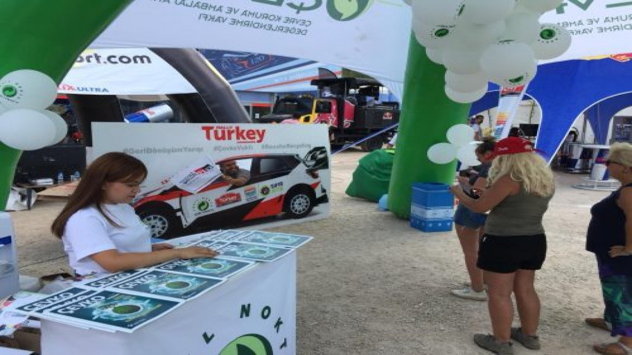 WRC Türkiye Rallisinde sürdürülebilir çevre için örnek uygulama