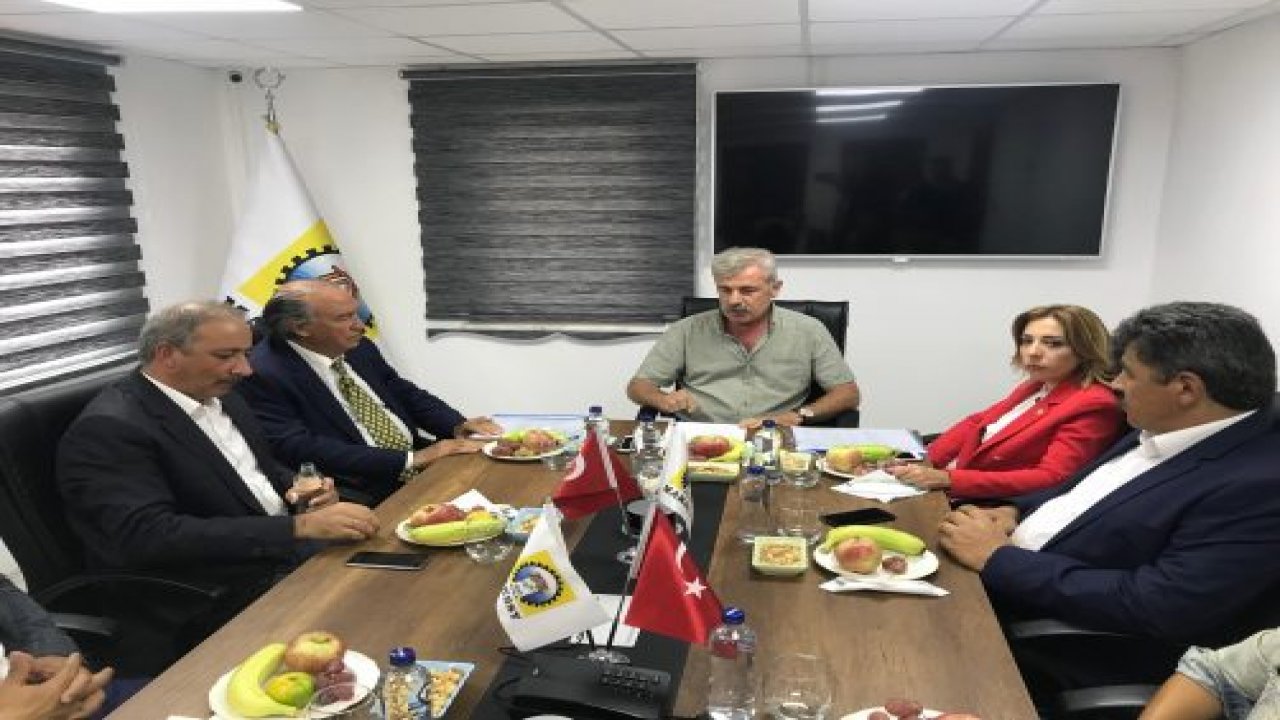 Ak Parti Heyetinden Sanayi Esnafına Ziyaret