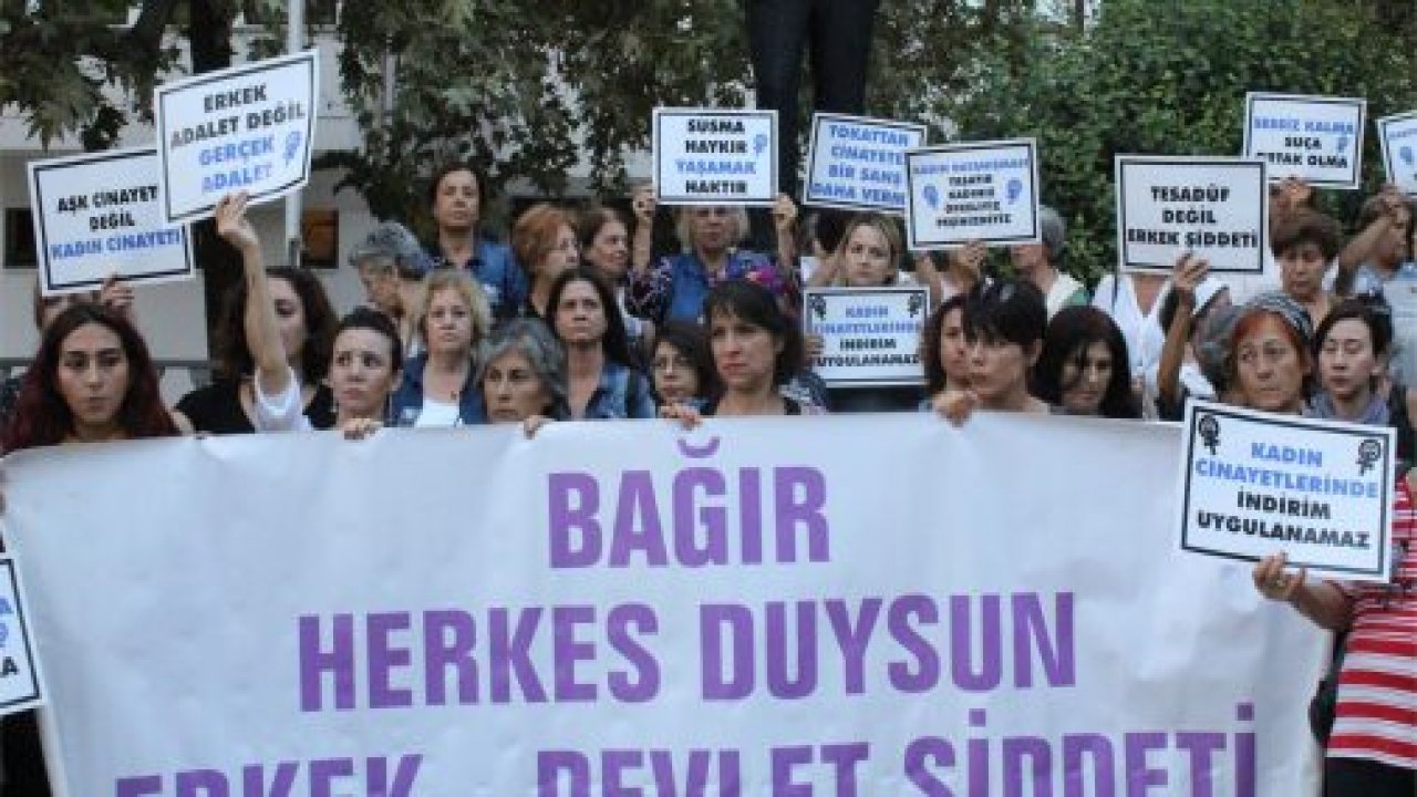 Kadın cinayetlerine tepki