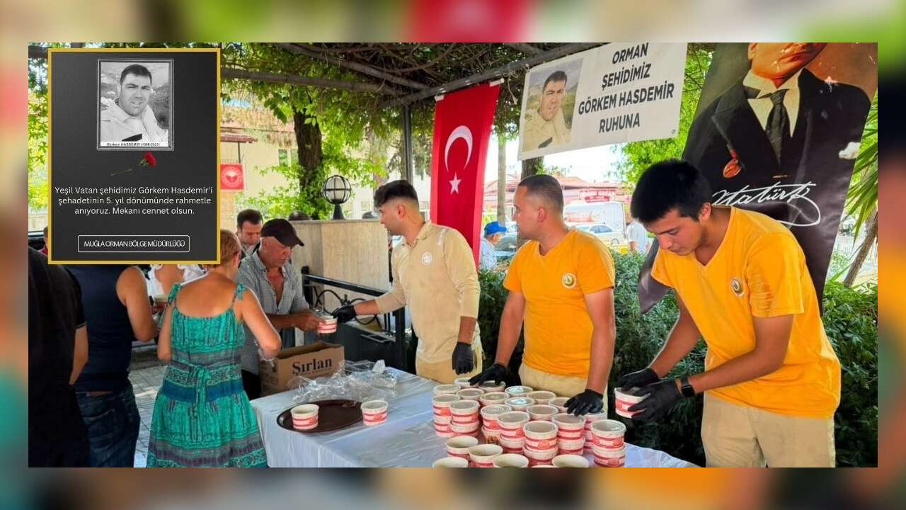 Orman Şehidi Görkem Hasdemir, Şehadetinin 5. Yılında Köyceğiz'de Dualarla Anıldı