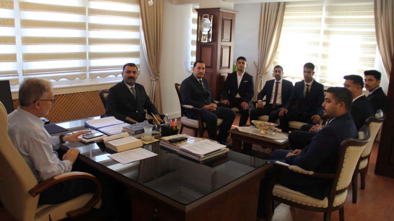 Muğla Ülkü Ocakları Başkanı İbrahim Özer'den İl Müftüsü Dr. Rüstem Can'a Ziyaret