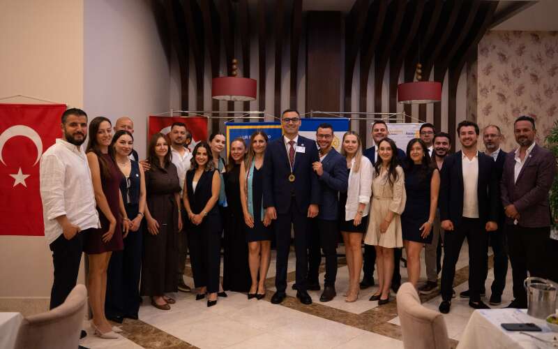 Muğla Zeytin Dalı Rotary Kulübü’nde Devir Teslim Töreni