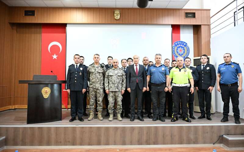 Muğla Emniyetinde Rütbe Terfi Töreni Düzenlendi